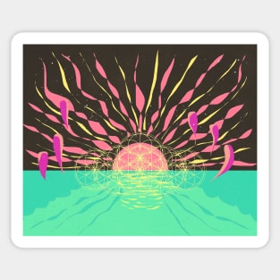 SPIRITUAL SUN Sticker